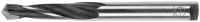 Bohrer.zyl.extra kurz.Grauguss/St. - HM-bestückt - 0 - rechts - DIN 8037 - 700/00 - 6.2
