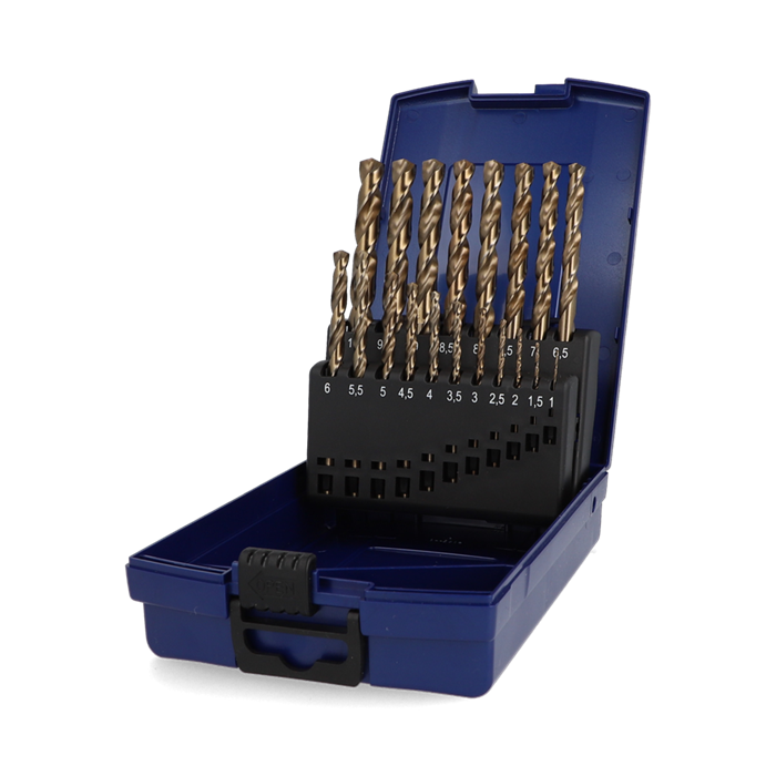 Set HSSE Extrem Spiralbohrer (0.5 steigend) - 1 - 10 mm