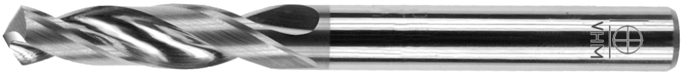 Spiralbohrer.zyl.extra kurz - VHM - N - rechts - DIN 6539 - 770/00 - 3.9