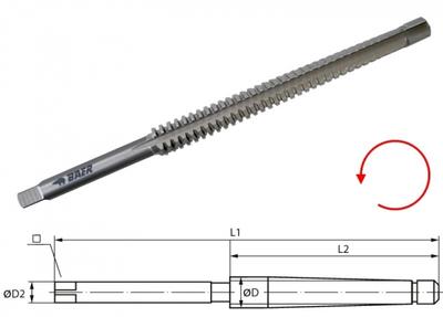 HSSG Maschinenmuttergewindebohrer TR 10 x 3 - LINKS