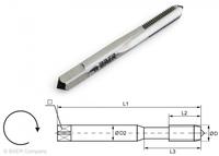 HSSG Einschnittgewindebohrer Form D - MF 8 x 1.0