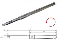 HSSG Maschinenmuttergewindebohrer TR 10 x 2 - LINKS